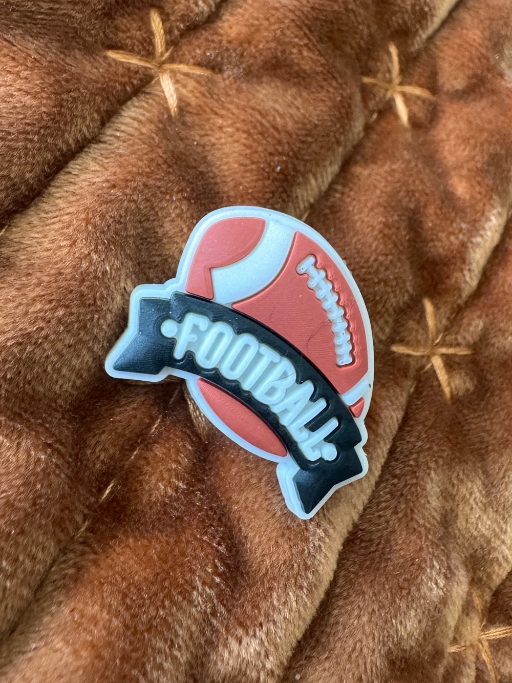 Football CROCS Jibbitz Shoe Charm 5/$20